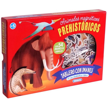 Inicio   🧲"Descubre la era de los animales prehistoricos con los animales magnéticos más divertidos!"🦕 
Con este libro y juego 