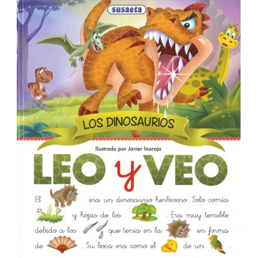 Inicio   🦕LOS DINOSAURIOS LEO Y VEO🦖 📚 LEO Y VEO: ¡Los Dinosaurios! 📖 En este libro de la colección "Leo y Veo", los más pequeño