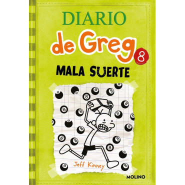 Inicio   DIARIO DE GREG 8 MALA SUERTE íPobre Greg! Definitivamente, está atravesando por una mala racha. Su mejor amigo, Rowley 