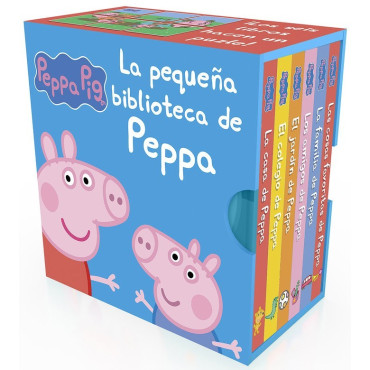 Inicio   🐖MI PEQUEÑA BIBLIOTECA PEPPA PIG🐷 íDisfruta leyendo estas pequeñas aventuras de Peppa Pig! Una nueva y fantástica colec