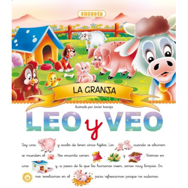 Inicio   LEO Y VEO LA GRANJA Una colección especialmente pensada para motivar a los más pequeños. Con letra grande y manuscrita 
