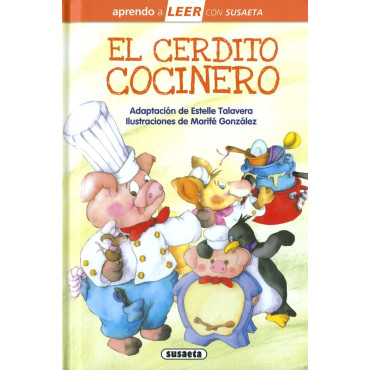 Inicio   EL CERDITO COCINERO A Cerdito se le plantea un reto en su restaurante. Algunos críticos dicen que su menú es muy aburri