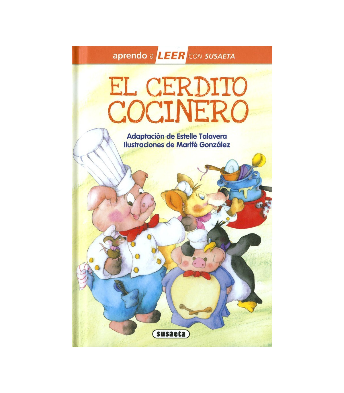 Inicio   EL CERDITO COCINERO A Cerdito se le plantea un reto en su restaurante. Algunos críticos dicen que su menú es muy aburri