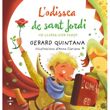 Inicio   L'ODISSEA DE SANT JORDI En Jordi és un noiet petit i escardalenc que viu amb una por profunda clavada al ventre. Un dia