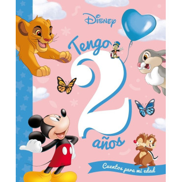 DISNEY   TENGO 2 AÑOS En este libro encontrarás 6 historias especialmente pensadas para niños y niñas de 2 años.
La lectura es 