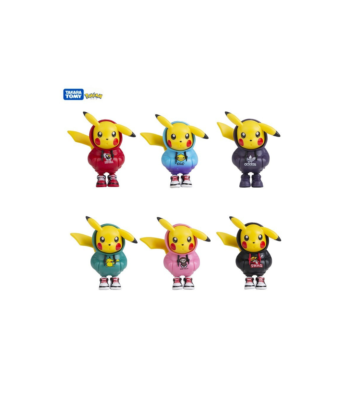 Inicio   lote figuras pikachu con chandal de 10cm 



este lote de figuras de pikachu tambien puedes solo comprar 1 sola fig