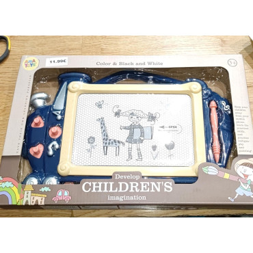 Inicio   👶 Pizarra Magnética para Niños 👶🧲 


  
pizarra magnetica con multoiples accesorios
dimensiones de la caja 35cm*23