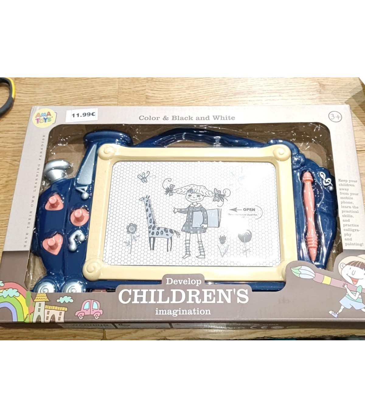 Inicio   👶 Pizarra Magnética para Niños 👶🧲 


  
pizarra magnetica con multoiples accesorios
dimensiones de la caja 35cm*23