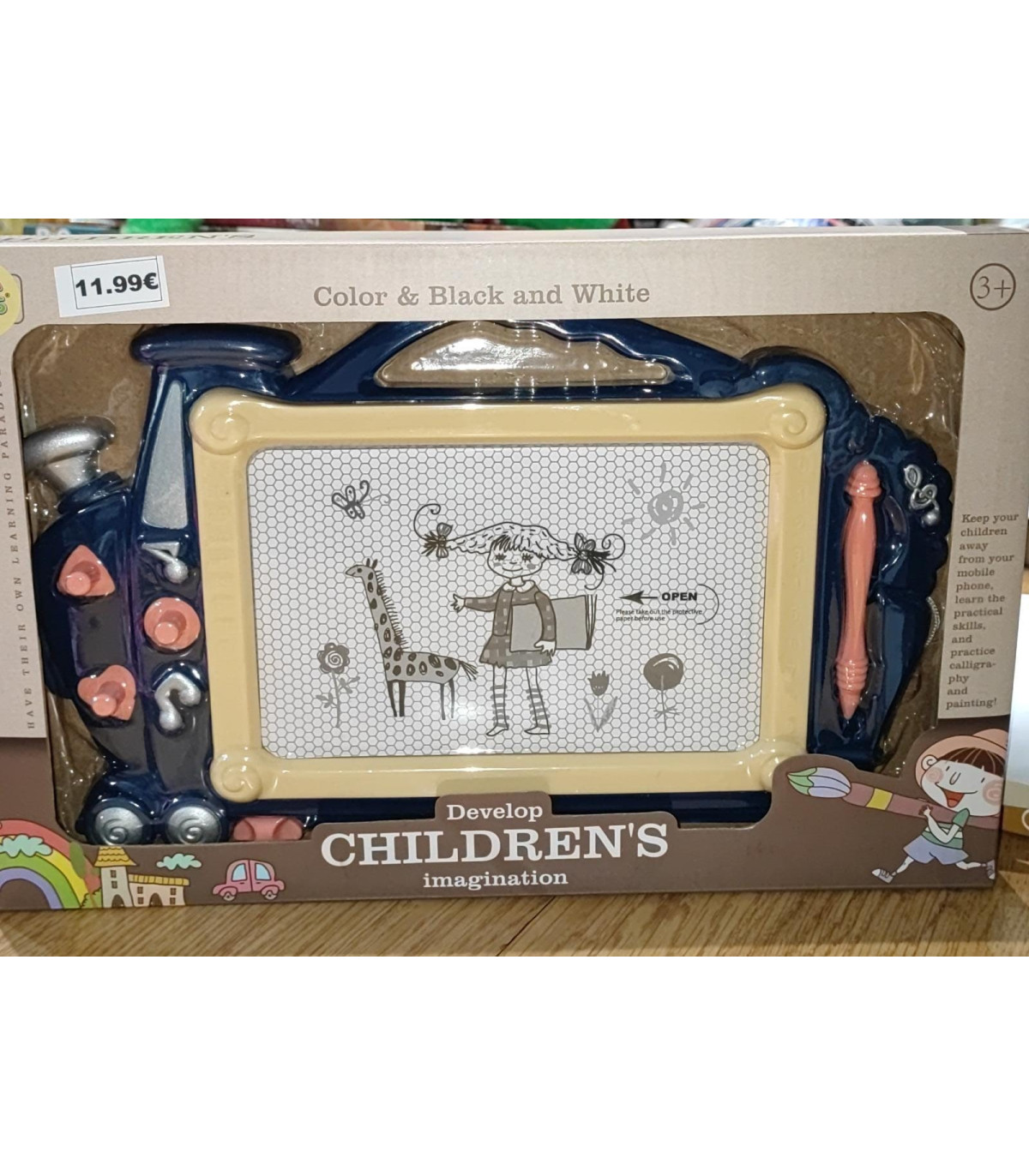 Inicio   👶 Pizarra Magnética para Niños 👶🧲 


  
pizarra magnetica con multoiples accesorios
dimensiones de la caja 35cm*23