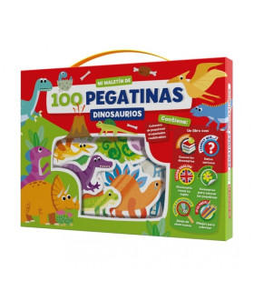 Inicio   🦖 Maletín de 100 Pegatinas de Dinosaurios 🌵 Diviértete con estos simpáticos dinosaurios, colocando las pegatinas que en