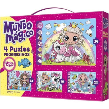 Inicio   PUZZLES PROGRESIVOS MAGICO princesas y unicornios 


  
Medidas puzzles: 21,5x15cm. Contienen 12, 16, 20 y 24 pieza