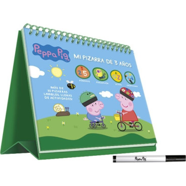 Inicio   Imagiland, Pizarra 3 años de Peppa Pig Aprende los números, las letras y desarrolla la creatividad. Más de 30 pizarras 