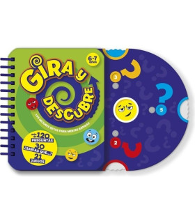 Inicio   Imagiland, Libro gira y descubre 6/7 años 
Contiene: CAMALEÓN - Juego de atención, velocidad y percepción visual.DOG -