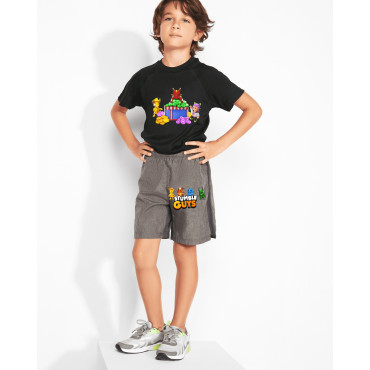 Inicio   conjunto  de verano con camiseta y pantalón corto stumble guys combinalo como quiers  tenemos muchos colores de camiset