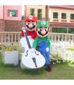 🍄 ¡Disfraz de cabezones de peluche para Super Mario Bros! 🍄