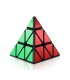 Cubo Tipo Rubick Pirámide 3X3X3 liso fondo negro