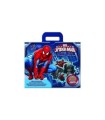 🌟✨ Descubre el libro maletín de Spiderman MARVEL con más de 100 pegatinas 🕷️📘