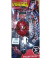 🕷️ ¡Despierta tu sentido arácnido! 🕷️ Reloj Proyector Spider Sense: El complemento perfecto para los fans de Spiderman. 🚀✨