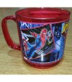 🕷️🕸️ La taza de plástico frágil de Spiderman MARVEL: ¡El aliado perfecto para los desayunos más emocionantes! 💥🦸‍♂️