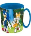 🦔🍵 ¡Acelera tu mañana con la Taza de Plástico de Sonic para Microondas! 🌪️🔥