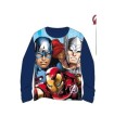 🔵👕 ¡Duerme como un auténtico héroe! Descubre nuestra camiseta Azul Avengers Marvel para noches llenas de aventuras. 💫💤