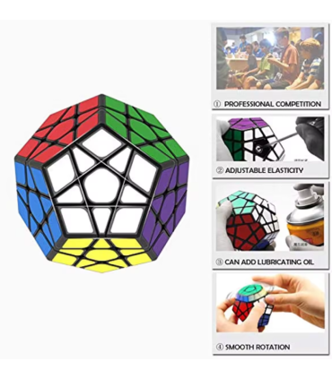 🚀 ¡Cubo de Velocidad del Dodecaedro 3x3x3! ¡Diversión para Todos! 😃cubo tipo rubik