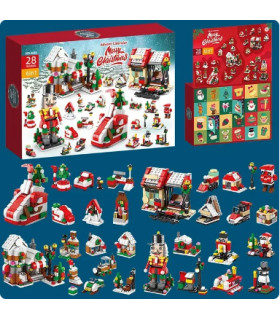 "¡Construye la Magia de la Navidad con Nuestro Calendario de Adviento Bloques Lego! 🚀🏰🎁"