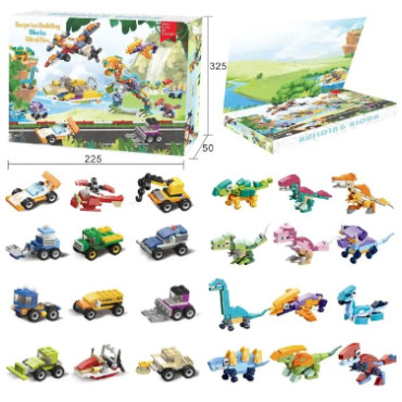 "¡Descubre la Emoción Jurásica con Nuestro Calendario de Adviento Bloques Lego de Dinosaurios! 🦖🏰🌋"