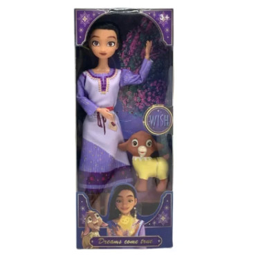 🌟 Princesa Asha: La Muñeca Articulable que Despierta la Magia en Tu Hogar de wish🌈✨
