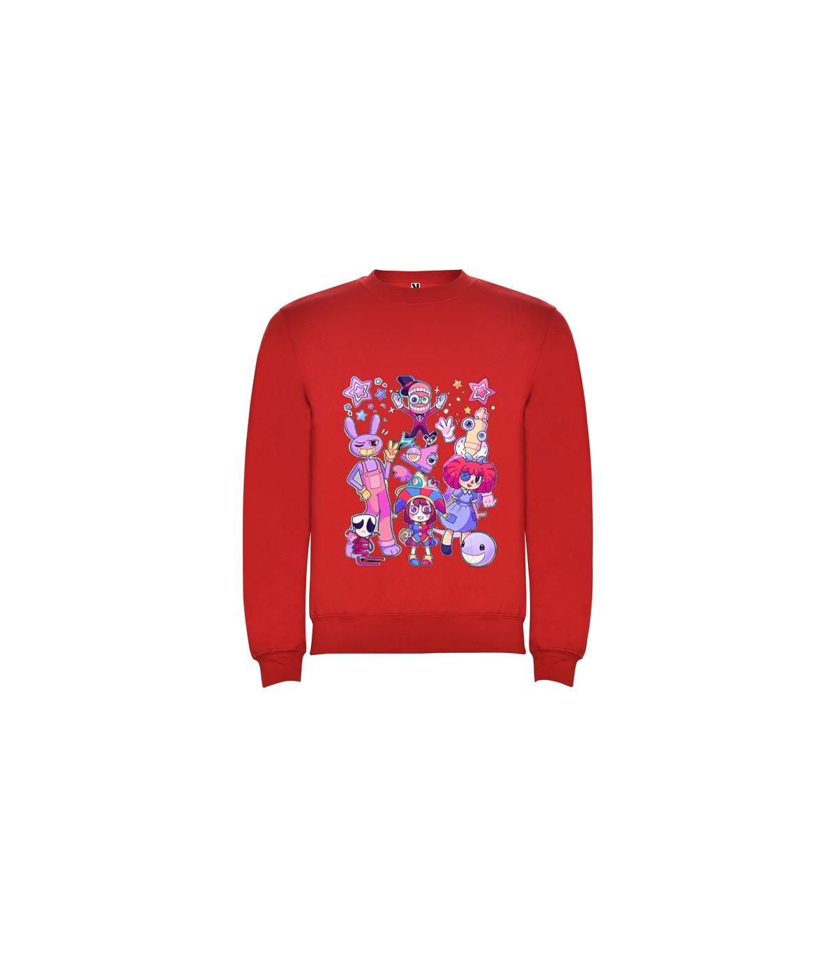 "Sudadera Personalizable de Pomni, el Circo Digital: ¡Magia, Diversión y Entrega Rápida en Albithinia! 🌈✨"