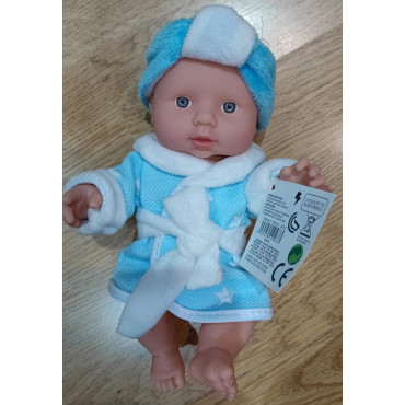 Explora Aventuras con Estilo: ¡Muñeca Niño en Ropa Azul, la Elección Más Cool para tu Pequeña mama! 🚀👕💙