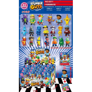 sobres sorpresa figuras de stumble guys
