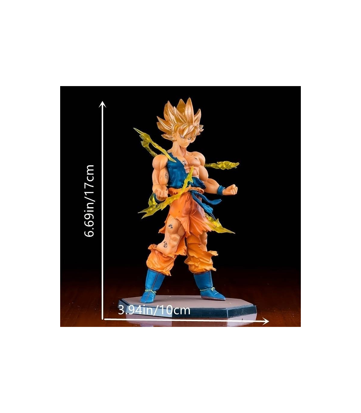 ¡Despierta el Poder Interior de tu Niño con la Figura Dragon Ball Goku Super Saiyan de Albithinia! 🌟👦💥