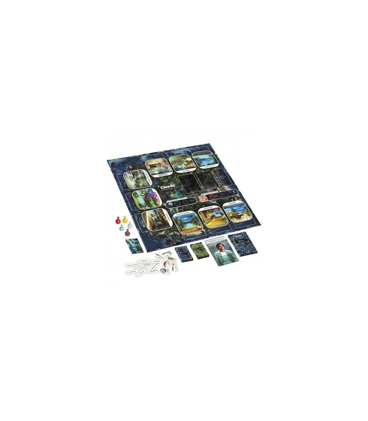 Juego de mesa cluedo conspiración hasbro