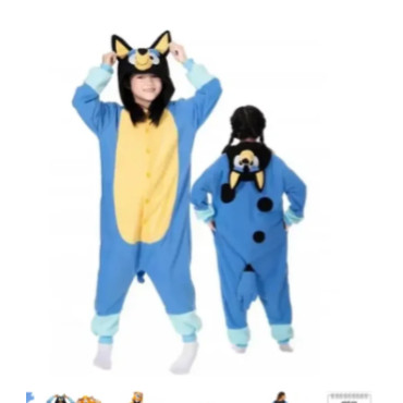 Pijama/Disfraz/Cosplay de Bluey! 🚀💙 ¡Compra ahora y haz que cada noche sea un sueño hecho realidad! 🌟
