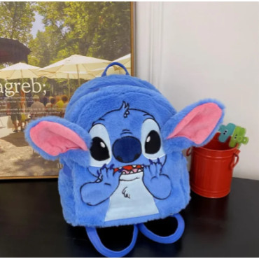 Mochila Peluda de Stitch: ¡La Magia de Albithinia en tus Aventuras Diarias! 🚀🎒