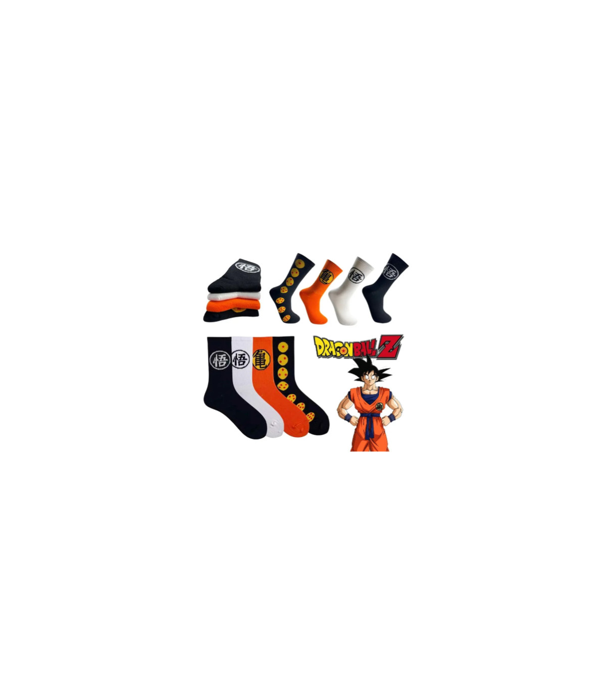 Calcetines Personalizables de Dragon Ball: ¡Poder y Estilo en Cada Paso con Albithinia! 🌟🧦