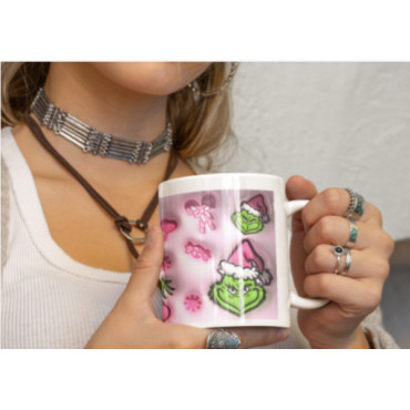 ¡Taza del Grinch Personalizable en Albithinia! 🎄🎁 Celebra la Navidad con Calidez y Alegría