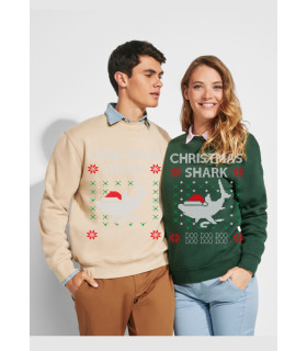 Sudadera de tiburón navideño de navidad