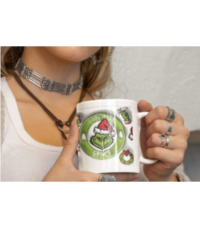 Taza del Grinch de Albithinia: ¡Haz que Cada Sorbo sea un 'Feliz Navidad' Mágico! 🎅🎁✨