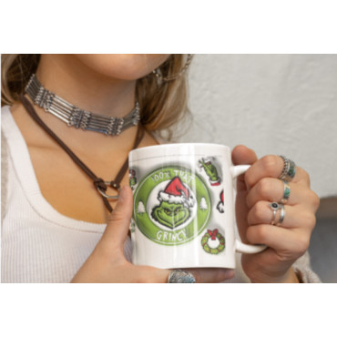 Taza del Grinch de Albithinia: ¡Haz que Cada Sorbo sea un 'Feliz Navidad' Mágico! 🎅🎁✨