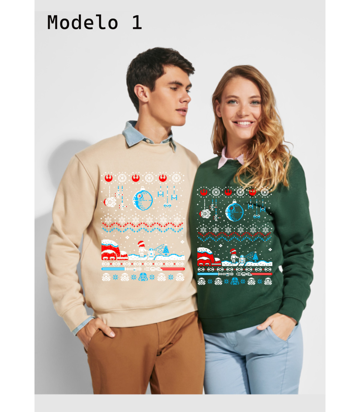 Sudadera star wars de navidad
