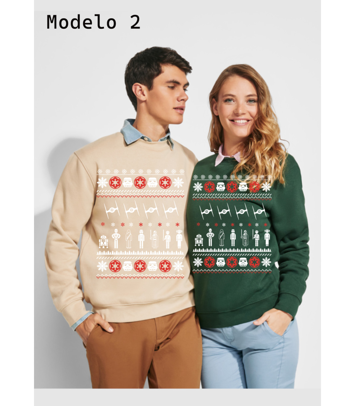 Sudadera star wars de navidad