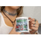 ¡Aventura Mágica! Taza Personalizable del Grinch con Trineo en Albithinia. ¡Asegura tu Tesoro antes de que Vuele! 🎅