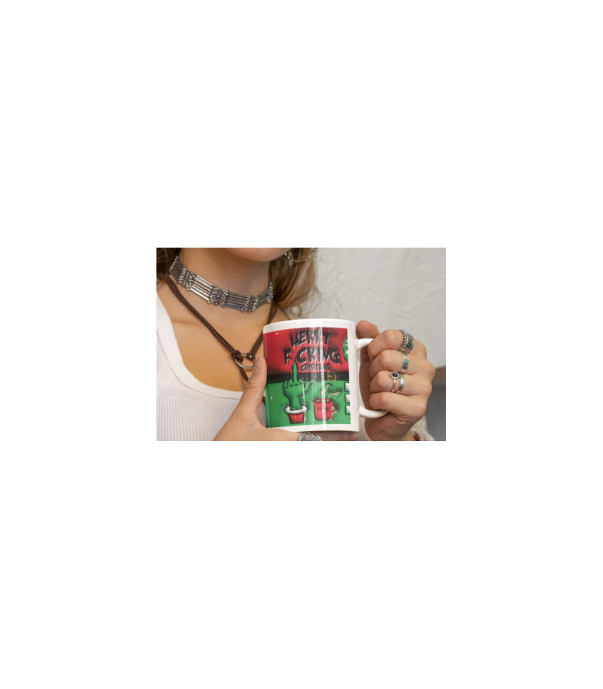 Taza Grinch "F*aking Merry Christmas": ¡Haz que tu Navidad Sea la Más Divertida! 🎅