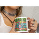 Taza Navideña del Grinch con Santa y su Perro: ¡Magia Festiva en Cada Sorbo! 🎅
