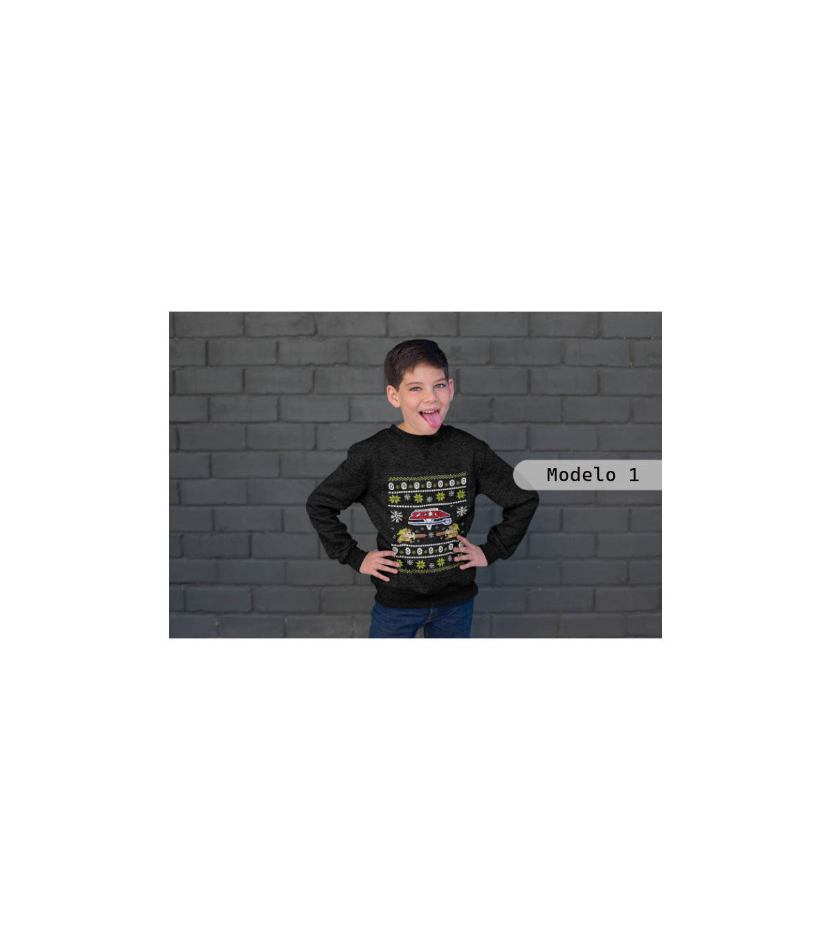 Sudadera infantil de zelda de navidad