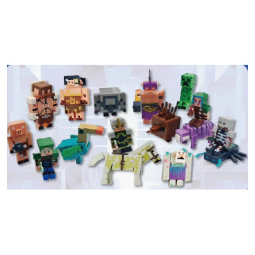 Sobres sorpresa figuras de minecraft legends