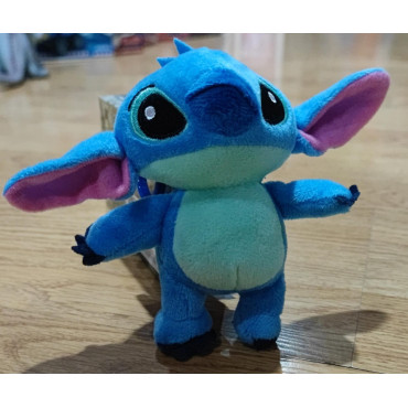 Llavero peluche stitch rosa y azul de 10cm
