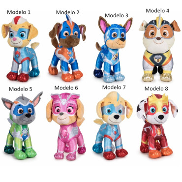 ¡Aventura Peluda con los Peluches de La Patrulla Canina Mighty Pups Super Paws en Albithinia! 🐾🌟